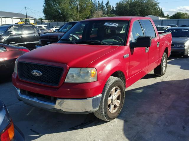 1FTPW12564KA67790 - 2004 FORD F150 SUPER RED photo 2