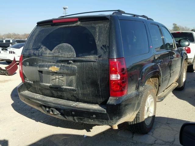 1GNSCBE08DR229961 - 2013 CHEVROLET TAHOE C150 BLACK photo 4