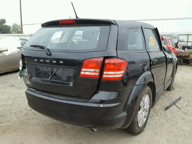 3C4PDCAB0FT644856 - 2015 DODGE JOURNEY SE BLACK photo 4