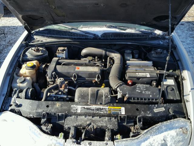 1G8ZR12771Z222779 - 2001 SATURN SC2 SILVER photo 7