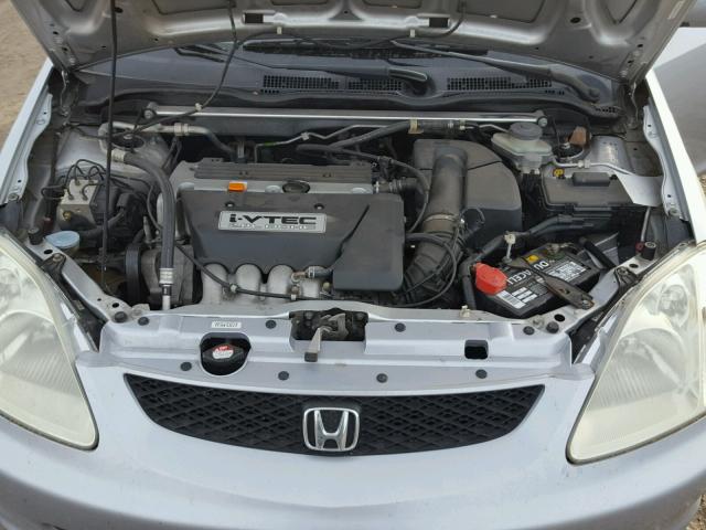 SHHEP33552U310898 - 2002 HONDA CIVIC SI SILVER photo 7