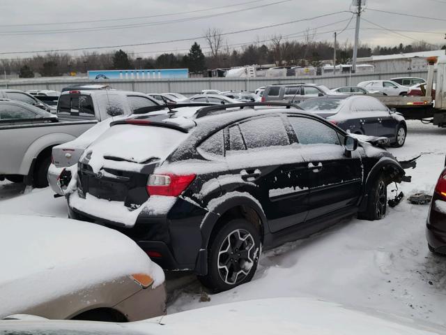 JF2GPAWC6EH293821 - 2014 SUBARU XV CROSSTR BLACK photo 4