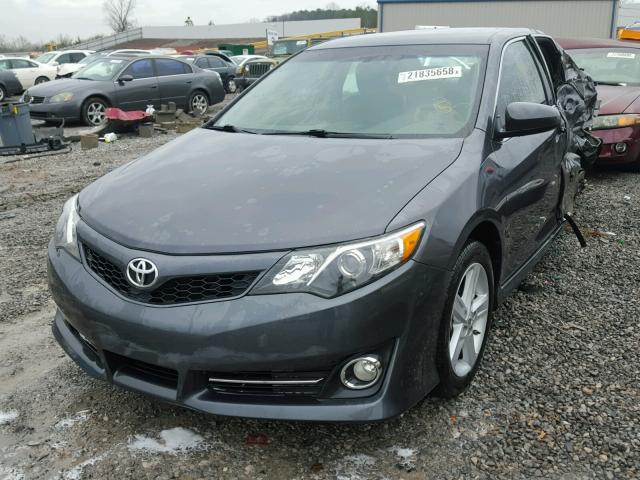 4T1BF1FK8CU151523 - 2012 TOYOTA CAMRY BASE GRAY photo 2