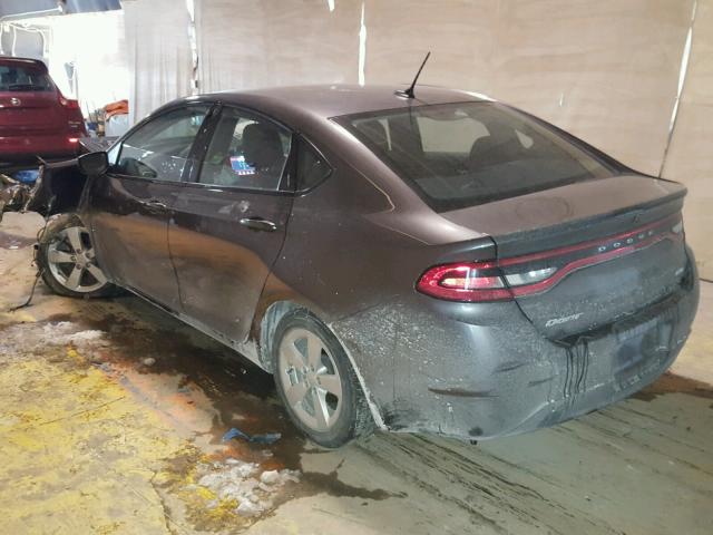 1C3CDFBB5GD702003 - 2016 DODGE DART SXT GRAY photo 3