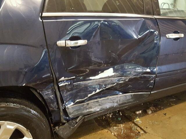 5GZEV23757J125705 - 2007 SATURN OUTLOOK XR ლურჯი ფოტო 9