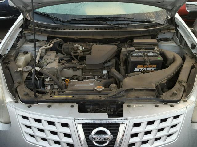 JN8AS58V28W119905 - 2008 NISSAN ROGUE S WHITE photo 7