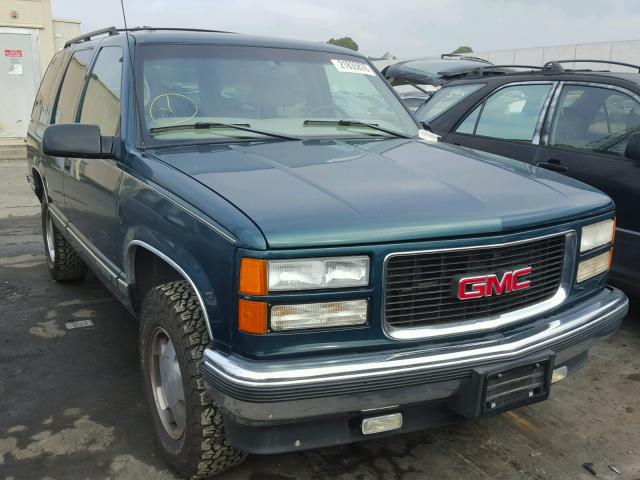 1GKEK13R3XJ709062 - 1999 GMC YUKON GREEN photo 1