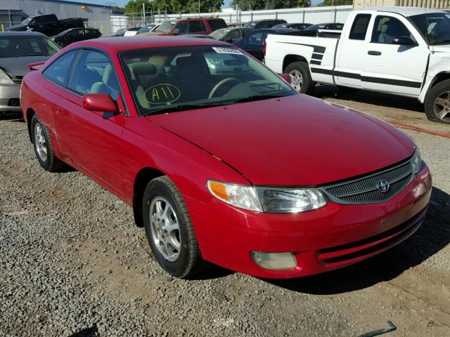 2T1CG22P41C530610 - 2001 TOYOTA CAMRY SOLA RED photo 1