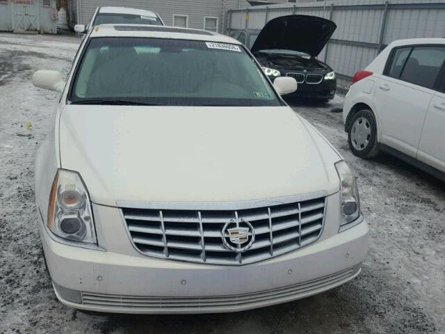 1G6KD57966U158877 - 2006 CADILLAC DTS WHITE photo 9