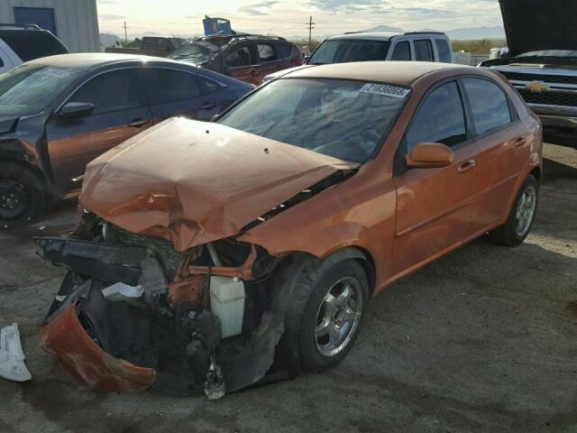 KL5JD66Z66K365528 - 2006 SUZUKI RENO ORANGE photo 2