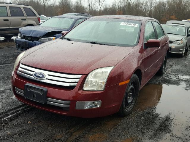 3FAHP08186R157320 - 2006 FORD FUSION SEL RED photo 2