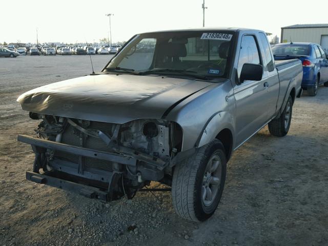 1N6DD26T83C464463 - 2003 NISSAN FRONTIER K SILVER photo 2