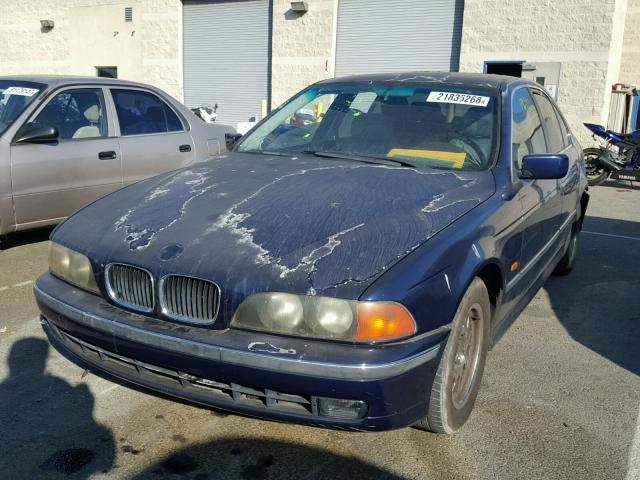 WBADD6328VBW01302 - 1997 BMW 528 I AUTO BLUE photo 2