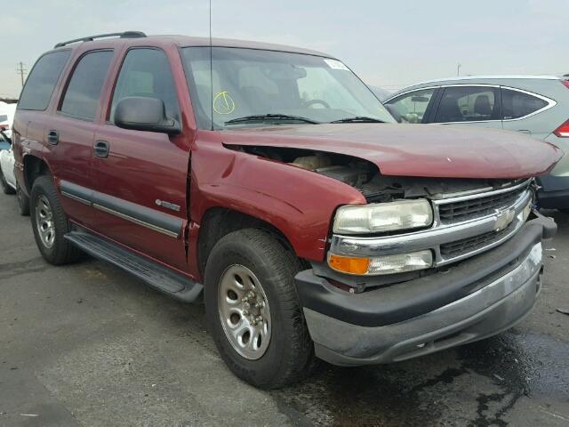 1GNEC13V83R136622 - 2003 CHEVROLET TAHOE C150 RED photo 1