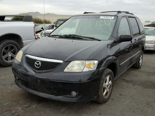 JM3LW28J520303015 - 2002 MAZDA MPV WAGON BLACK photo 2