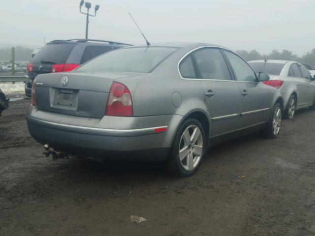 WVWAD63B35P006088 - 2005 VOLKSWAGEN PASSAT GLS GRAY photo 4