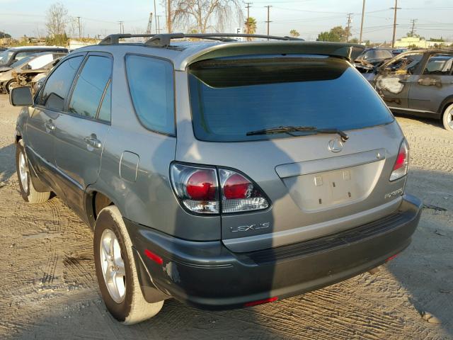 JTJHF10U320253694 - 2002 LEXUS RX 300 GRAY photo 3