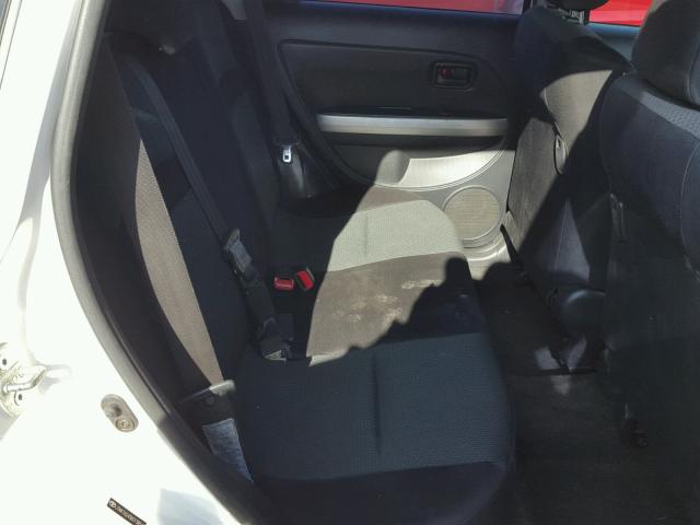 JTKKT624360138569 - 2006 TOYOTA SCION XA WHITE photo 6