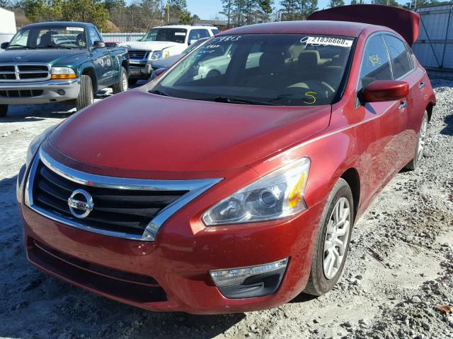 1N4AL3AP1DC159838 - 2013 NISSAN ALTIMA 2.5 RED photo 2