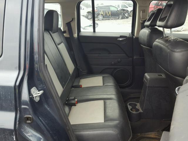 1J8FT28WX8D608434 - 2008 JEEP PATRIOT SP BLUE photo 6