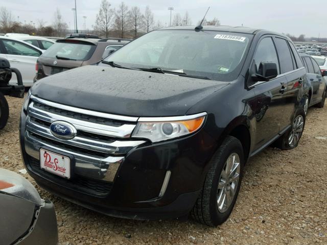 2FMDK3KC3BBA77320 - 2011 FORD EDGE LIMIT BLACK photo 2