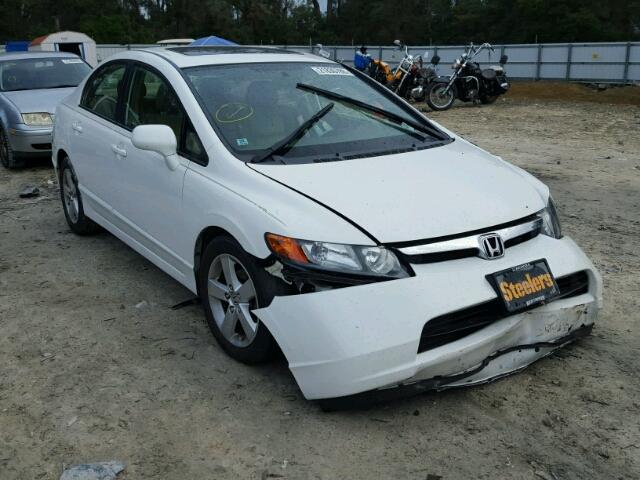 1HGFA16918L109064 - 2008 HONDA CIVIC EXL 白色 照片 1