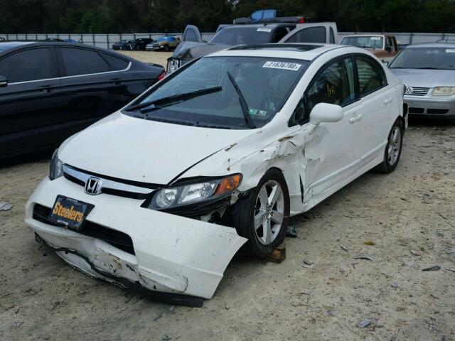 1HGFA16918L109064 - 2008 HONDA CIVIC EXL 白色 照片 2