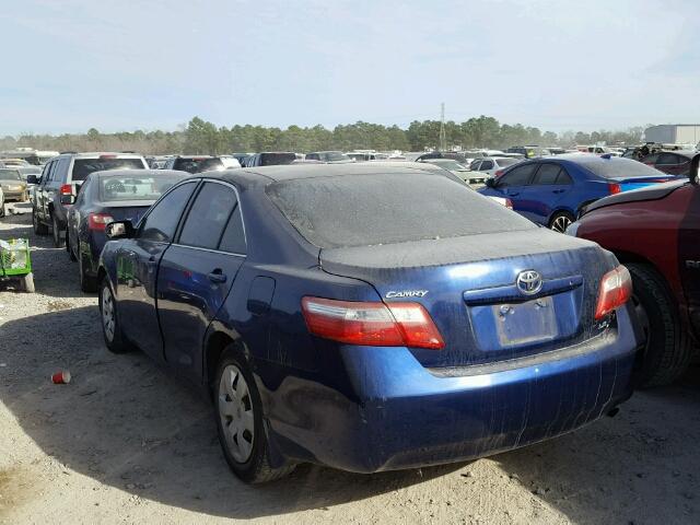 JTNBE46KX73062911 - 2007 TOYOTA CAMRY NEW BLUE photo 3