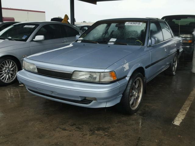 JT2SV22E2J3232641 - 1988 TOYOTA CAMRY LE BLUE photo 2