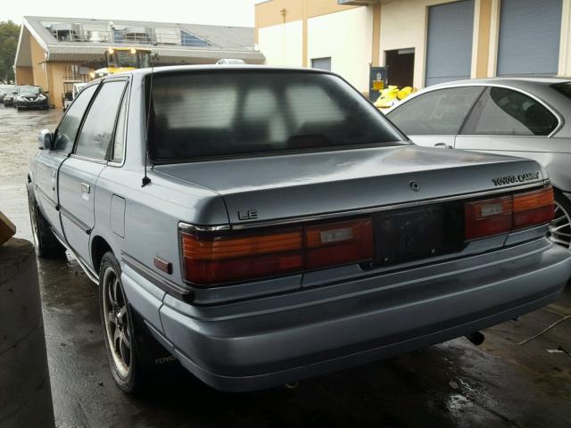 JT2SV22E2J3232641 - 1988 TOYOTA CAMRY LE BLUE photo 3