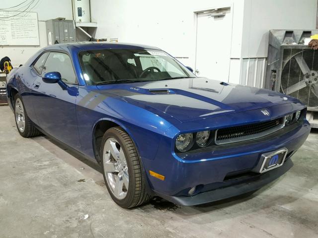 2B3CJ5DT2AH282734 - 2010 DODGE CHALLENGER BLUE photo 1