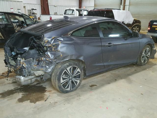 2HGFC3B30GH358233 - 2016 HONDA CIVIC EX ნაცრისფერი ფოტო 4