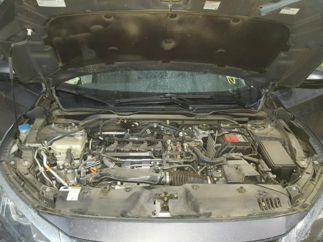 2HGFC3B30GH358233 - 2016 HONDA CIVIC EX ნაცრისფერი ფოტო 7