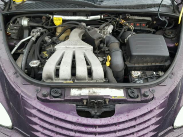 3C8FY68824T321948 - 2004 CHRYSLER PT CRUISER PURPLE photo 7