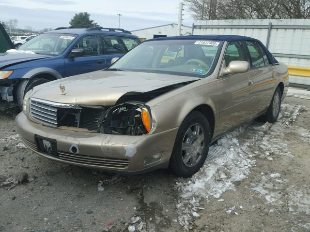 1G6KD54Y25U217501 - 2005 CADILLAC DEVILLE BEIGE photo 2