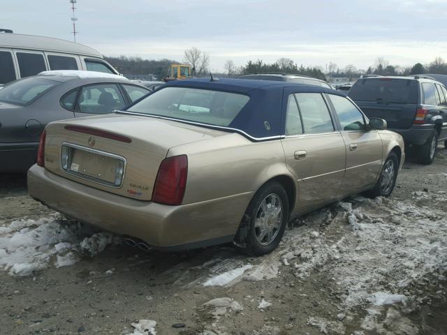 1G6KD54Y25U217501 - 2005 CADILLAC DEVILLE BEIGE photo 4