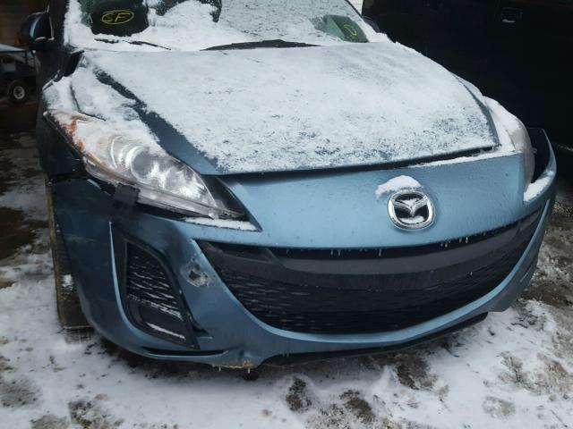 JM1BL1VG0B1399808 - 2011 MAZDA 3 I BLUE photo 9