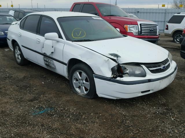 2G1WF55E4Y9335377 - 2000 CHEVROLET IMPALA WHITE photo 1