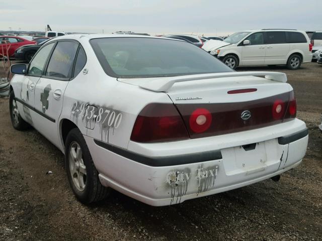 2G1WF55E4Y9335377 - 2000 CHEVROLET IMPALA WHITE photo 3