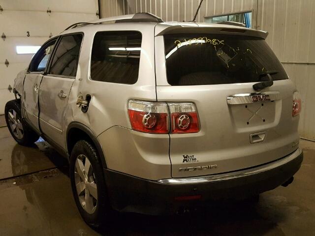 1GKKVRED6BJ417506 - 2011 GMC ACADIA SLT ვერცხლისფერი ფოტო 3