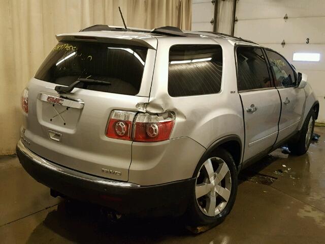 1GKKVRED6BJ417506 - 2011 GMC ACADIA SLT ვერცხლისფერი ფოტო 4