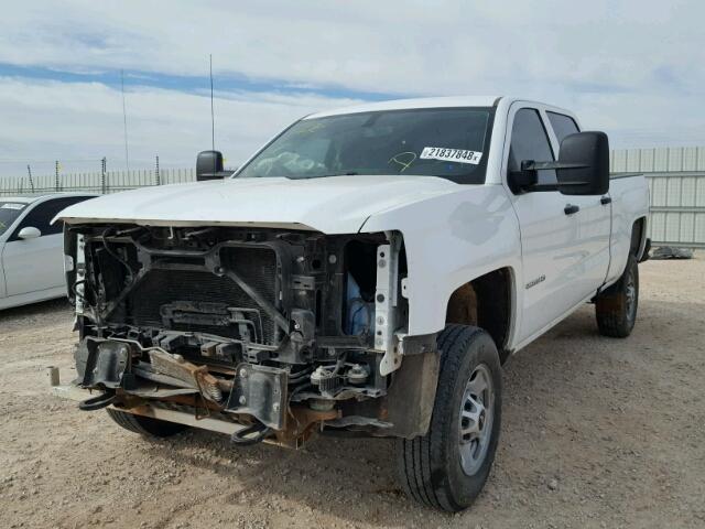 1GC1CUEG6GF172033 - 2016 CHEVROLET SILVERADO WHITE photo 2