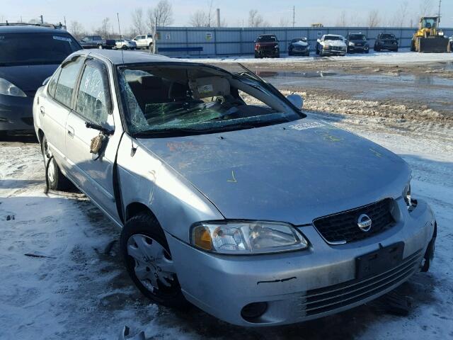 3N1CB51D63L714134 - 2003 NISSAN SENTRA XE SILVER photo 1