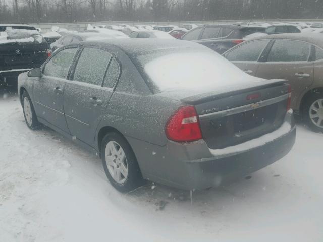 1G1ZT51836F161487 - 2006 CHEVROLET MALIBU LT GRAY photo 3