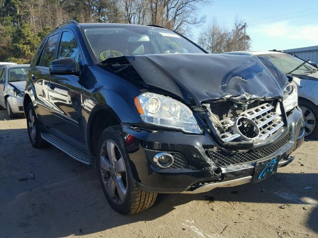 4JGBB8GB5BA727166 - 2011 MERCEDES-BENZ ML 350 4MA BLACK photo 1