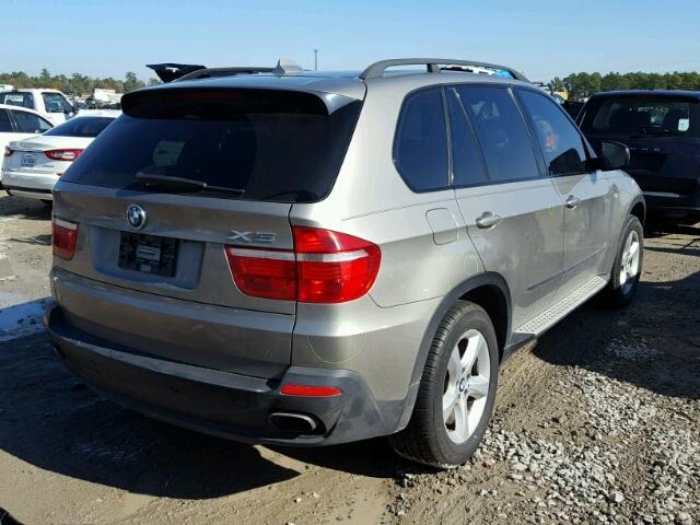 5UXFE83527LZ41121 - 2007 BMW X5 4.8I GRAY photo 4