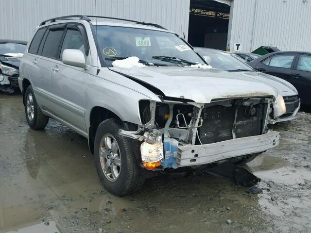 JTEDP21A240005234 - 2004 TOYOTA HIGHLANDER SILVER photo 1