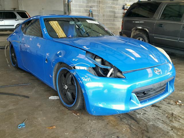 JN1AZ44E99M407685 - 2009 NISSAN 370Z BLUE photo 1