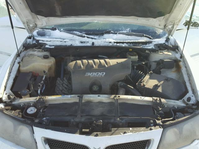 1G2HX54K2Y4236049 - 2000 PONTIAC BONNEVILLE WHITE photo 7