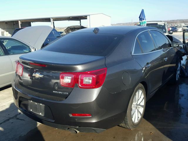 1G11H5SA8DF283243 - 2013 CHEVROLET MALIBU LTZ 灰色 照片 4